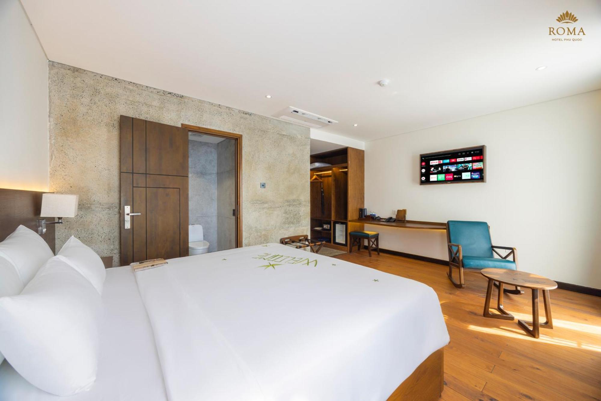 Roma Hotel Phu Quoc - Free Airport Shuttle & Sunset Town Tour Dış mekan fotoğraf