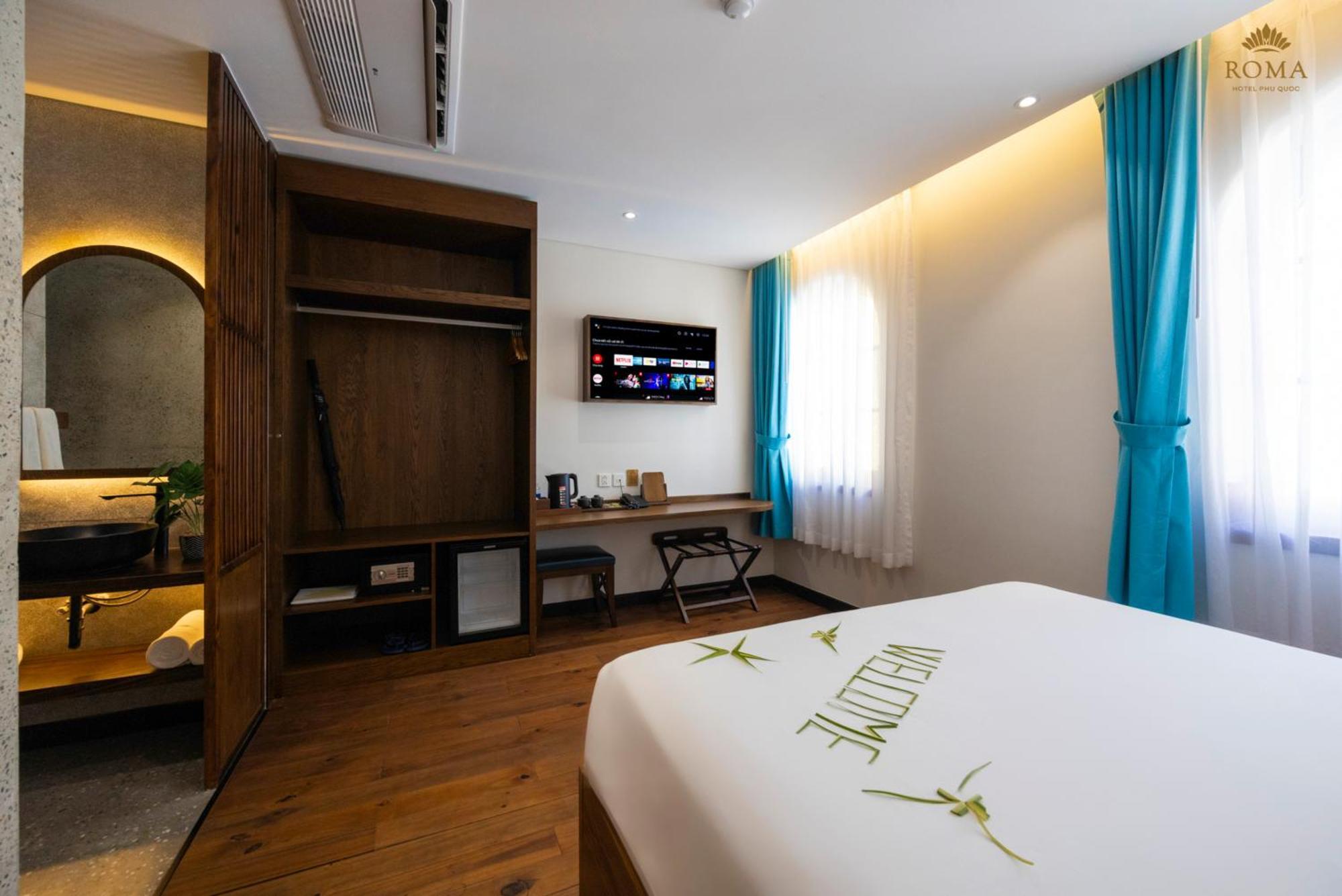 Roma Hotel Phu Quoc - Free Airport Shuttle & Sunset Town Tour Dış mekan fotoğraf