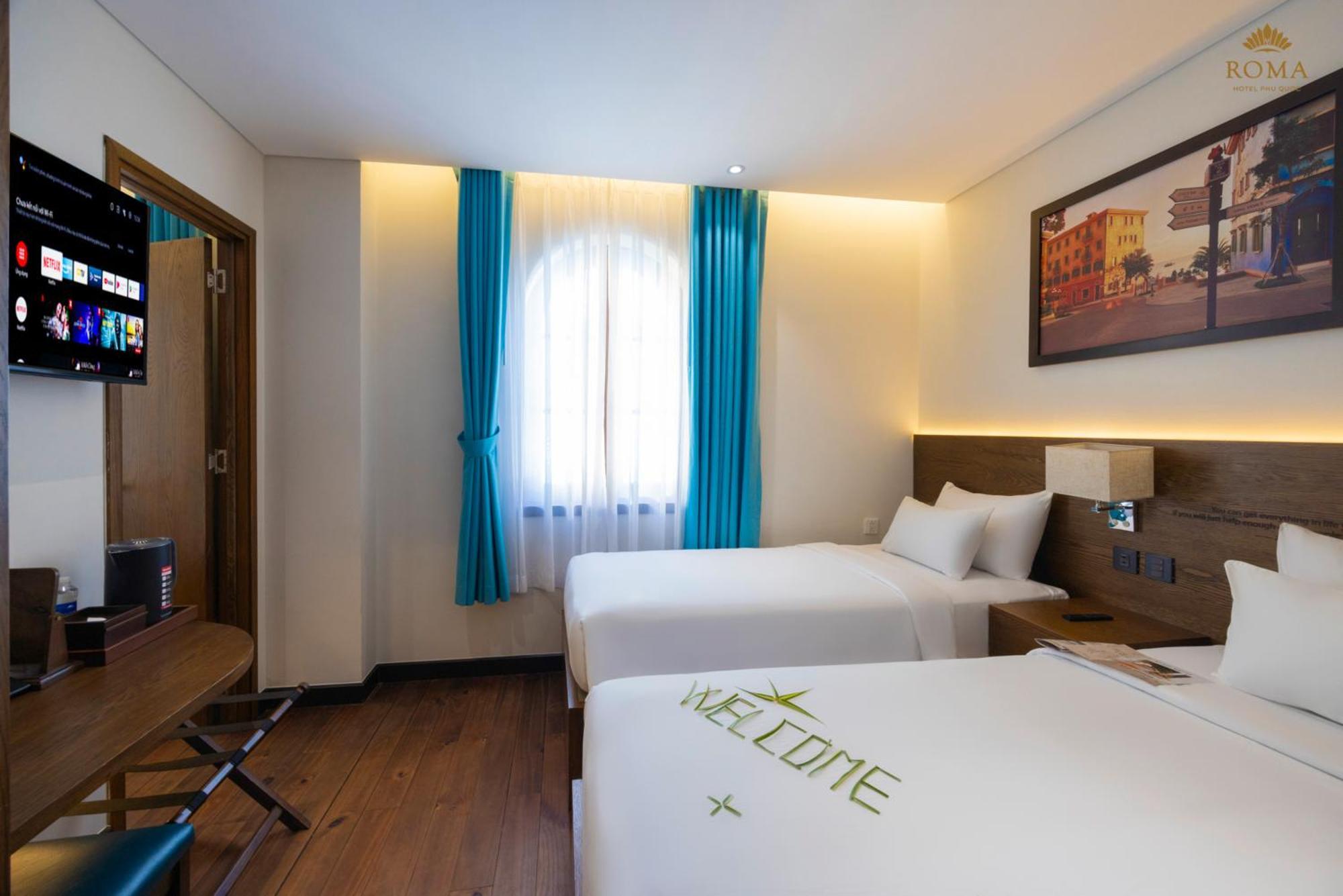 Roma Hotel Phu Quoc - Free Airport Shuttle & Sunset Town Tour Dış mekan fotoğraf
